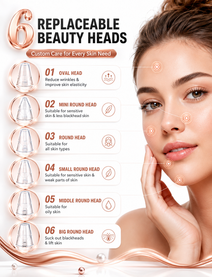 5-in-1 Electric Blackhead Remover & Pore Vacuum