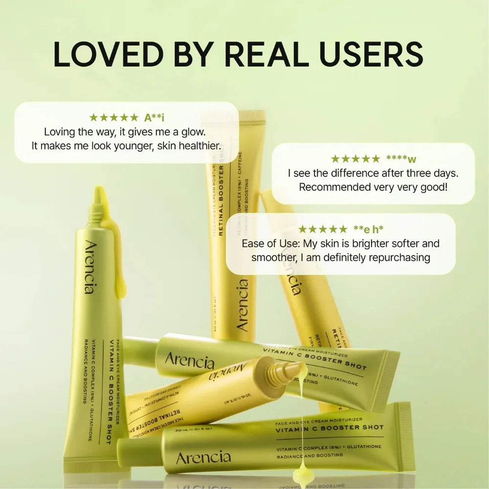 Arencia Vitamin C Booster Powerful Vitamin C for a Naturally Radiant Complexion